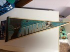 Vintage 1990s Carolina Panthers Full Size Pennant NFL — photo 1