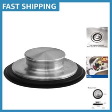 Durable Stainless Steel Sink Stopper for 3 1/2" Garbage Disposal Quick Install