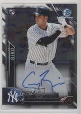 2016 Bowman Chrome Rookie Auto Greg Bird #CRA-GB Auto RC