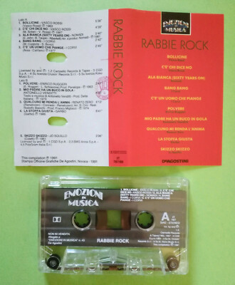 MC Musikkassette Rabbie Rock Emotionen In Musik Becken Rot Nomaden Krähen 