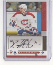 MIKE RIBEIRO 2005-06 BAP SIGNATURE CERTIFIED GOLD AUTOGRAPH SP/10 #RI RARE AUTO