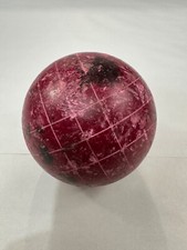 Vintage Sportcraft Bocce Ball Replacement Red 4.5" Dia 3 lb