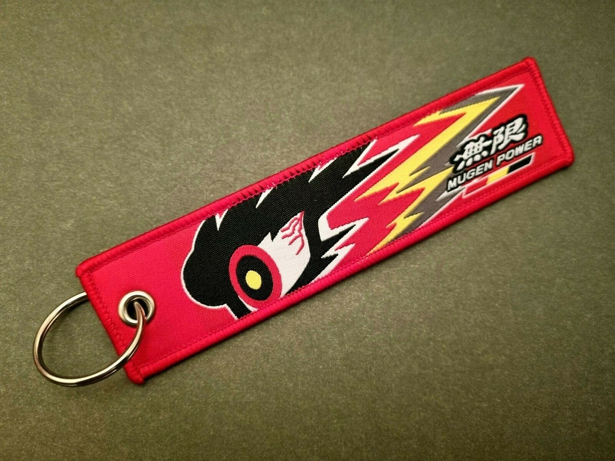 JDM MUGEN POWER Honda Key Ring Chain Key Tag Flight Type R Civic