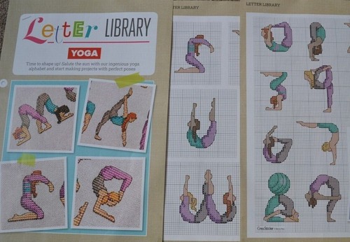Hobby & Leisure Themed Alphabet & Number Sets Cross Stitch Chart Drop Down Menu - Picture 12 of 14