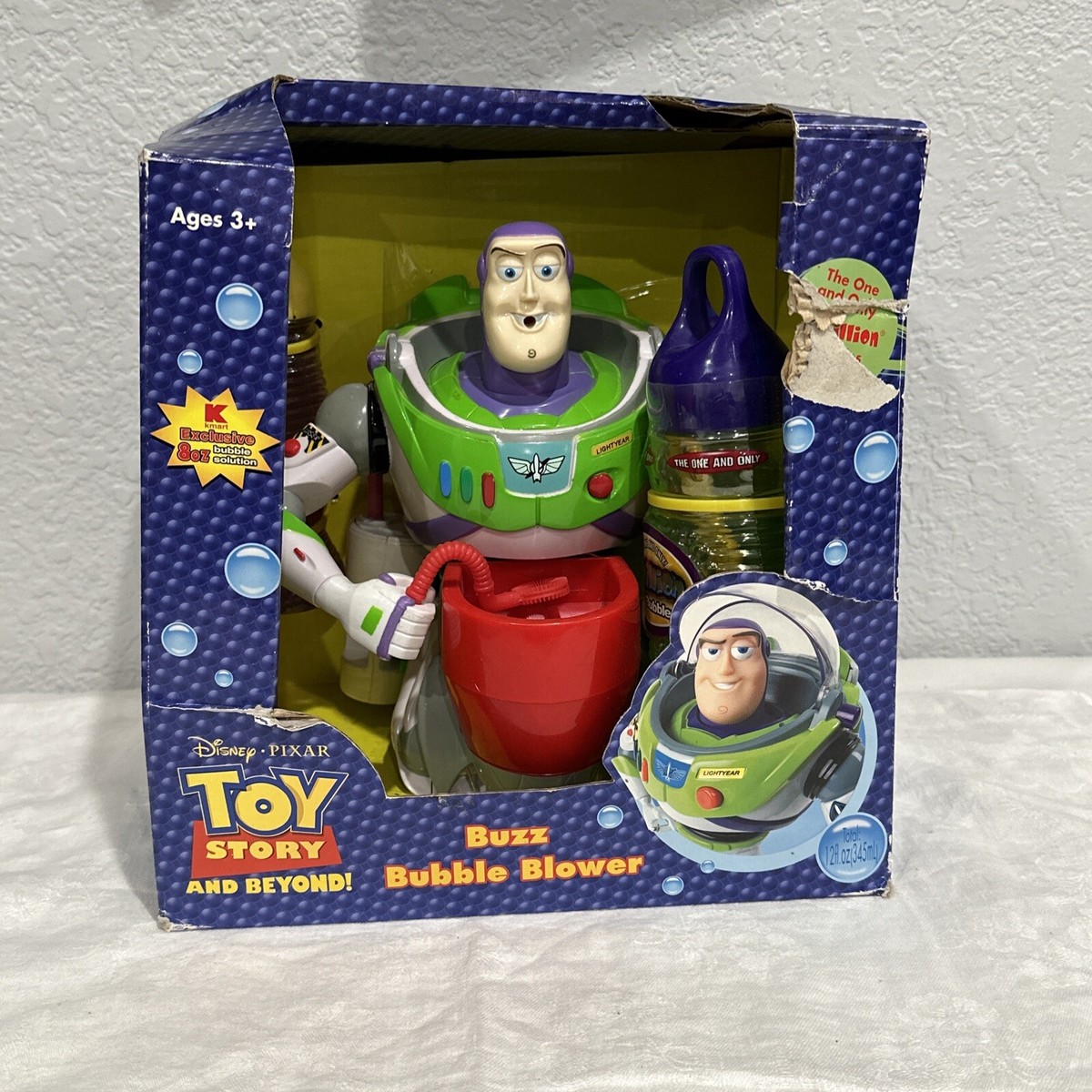 特撮 TOY STORY Buzz BUBBLE BLOWIN FRIENDS Toy Story Disney Buzz Bubble Blower W/Gazillion Bubbles