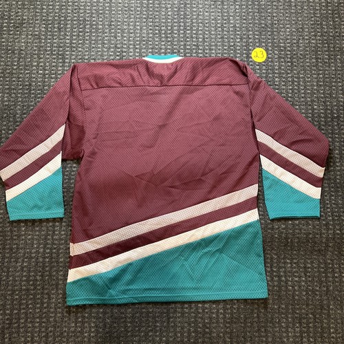 PAW Adulto �� Anaheim Ducks ��Blank �� Hockey Jersey Uomo/Adulto Taglia Large�� - Foto 3 di 3
