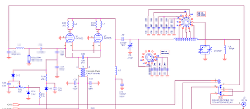 Upgrade wzmacniacza YAESU FL-2500 z lampami GI7B(T) - Zdjęcie 5 z 8