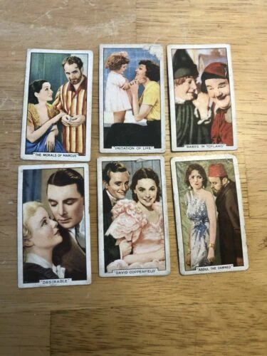Film/Film Stars Original Collectable Cigarette Cards