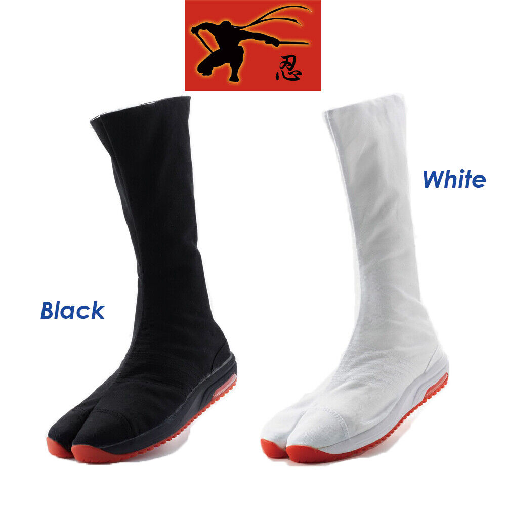 High Grade Ninja Boots Kunoichi Air cushion Shoes Jika-tabi