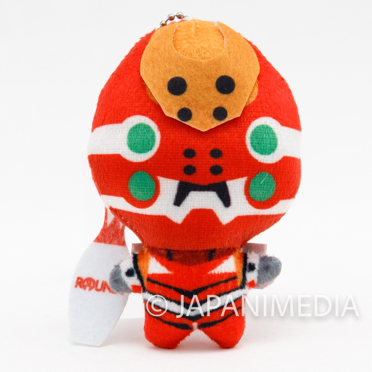 Shin Evangelion EVA-02 Mini Mascot Plush Doll Ballchain