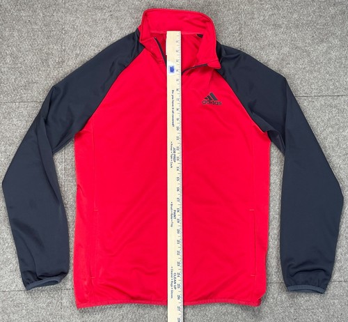 Adidas Youth Red & Black Full Zip Long Sleeve Track Suit Size XL - Picture 7 of 21