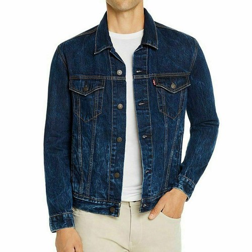 Levis Men's Trucker Jacket Denim Cotton 