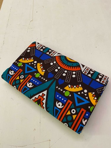 Eleganter & atemberaubender afrikanischer Ankara-Wachsdruck, 100 % Baumwolle, 6 Meter zu verkaufen - Bild 3 von 3