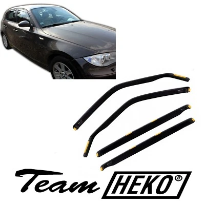 Deflecteurs D'Air / De Vent Pour BMW 1 Serie E87 2004-2012 4-Portes Limo. 4-Pcs