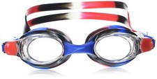 Kids Red White Blue Safety Goggles Anti Fog UV Protection Comfortable Fit