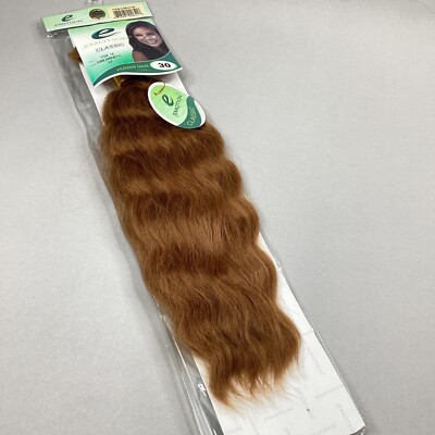14  Honey Brown #30 Super Wave Bulk Micro Braiding Blend Hair