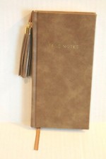 Wendy Bellissimo Take Notes Blank Notebook for Note Taking with Bookmark NEW