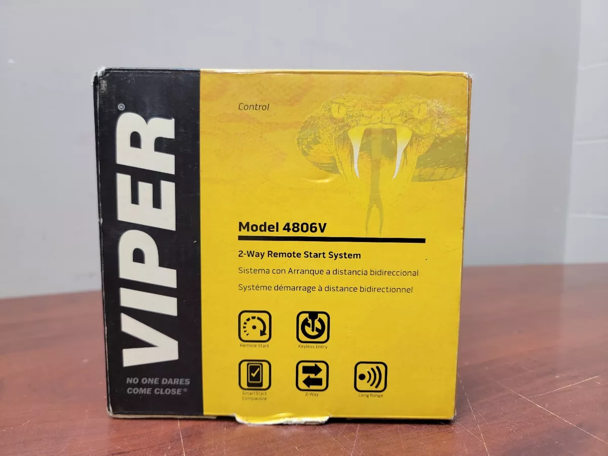 Viper 4806v on sale remote start