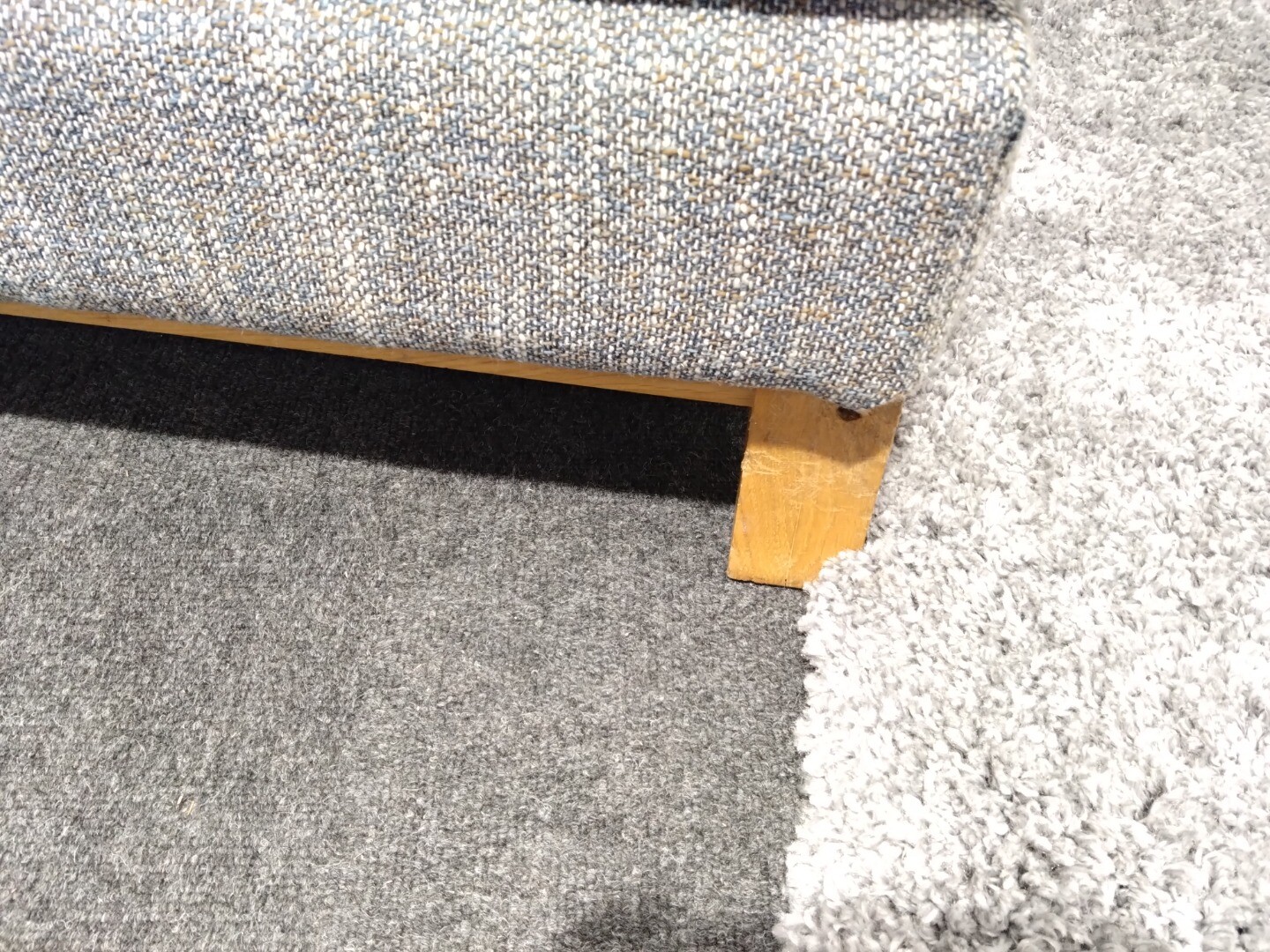 Large Grey Corner Sofa CS I07 eBay