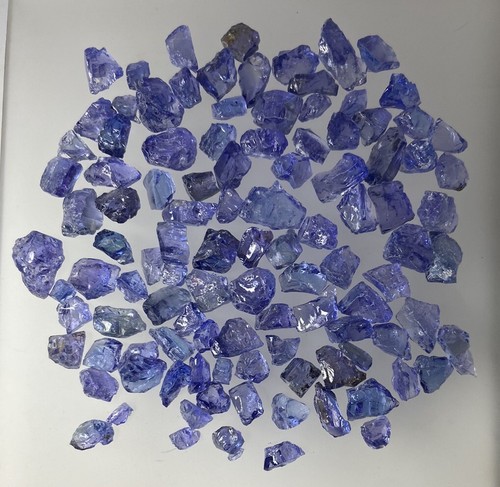 Lot TANSANIT Rohsteine (75.55gr) Facet Rough Tanzanite - Picture 2 of 3
