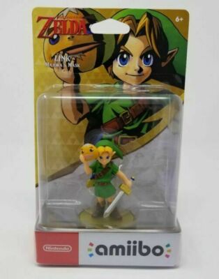 Link Majora's Mask Amiibo Breath of the Wild Nintendo Brand New Factory Sealed!