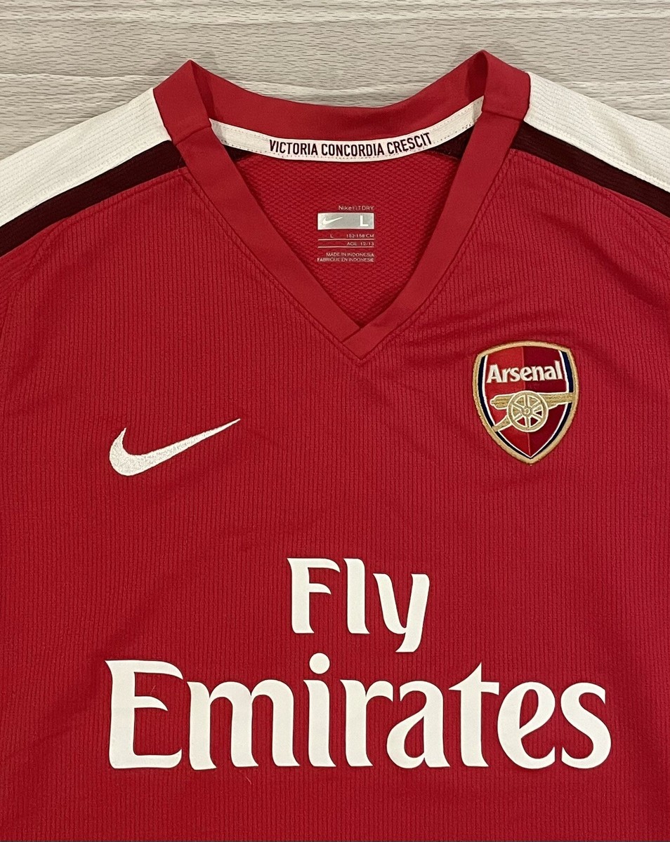 Nike 2008/09 Arsenal FC Home Football Soccer Jersey 287549-614