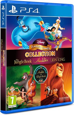 PS4 Spiel Disney Classic Collection mit Aladdin & Lion King & Jungle Buch NEU