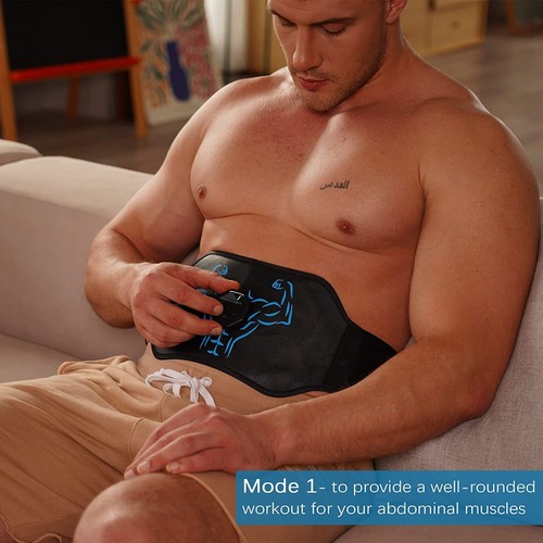 ABS Stimulator, Muscle Workout Equipment, Ab Toning Belt Toner Fitness Training - Picture 19 of 28