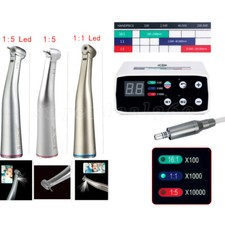 NSK Style Dental Brushless LED Electric Micro Motor/1:5/1:1 Increasing Handpiece