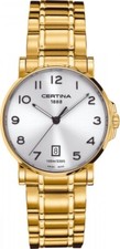 Image of Certina DS CAIMANO White Dial Quartz Watch Date C017.210.33.032.00 Swiss Made