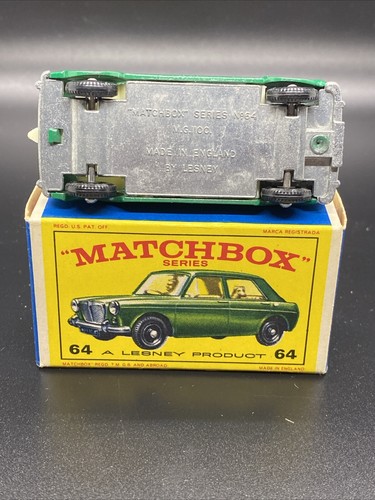LESNEY MATCHBOX N. 64 MG 1100 BERLINA - SCATOLA NUOVA CON SCATOLA Perfette condizioni E Box - Foto 7 di 7