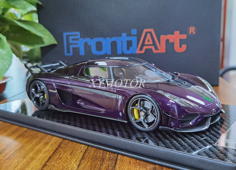 全国送料無料 FrontiArt Car Model Diecast Resin Regera Koenigsegg 1/18 乗用車