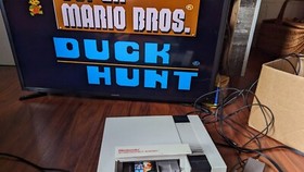 Super Mario Bros Duck Hunt Nintendo NES Original Authentic Game & Manual!