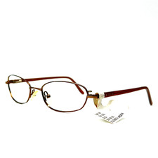 Elizabeth Arden EA1035-2 Brown Rectangular Eyeglasses Frames 52[]18 135 mm
