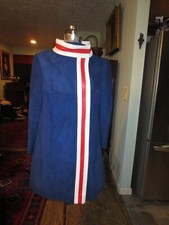 1960's Vintage Suede Leather Mini Dress and MOD Jacket Set CARDINALE Madrid CHIC