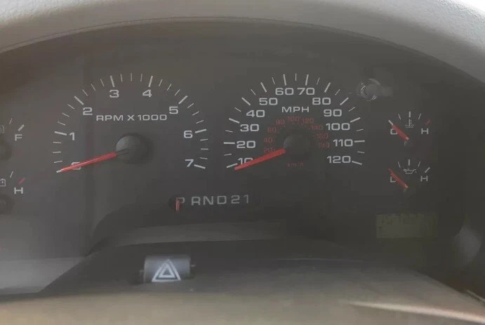 REPARACIÓN 2006-08 Lincoln MARK LT cuadro de instrumentos odómetro luz de freno Foto 4 de 4