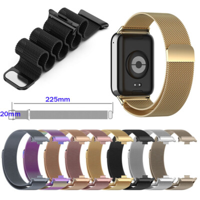 Für Mi Band 9 Pro/8 Pro/Redmi Watch4/Watch5 Milanese Uhrenarmband aus Edelstahl