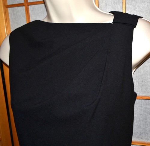 NWT Banana Republic $150 4~Season Black Lined Career~Cocktail~Party Dress Sz. 8 - Picture 3 of 7