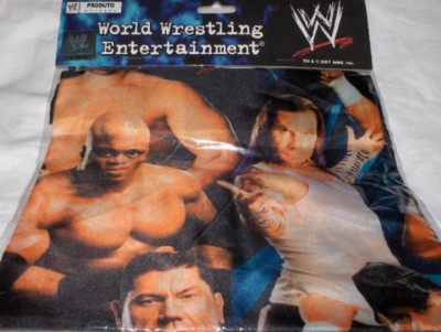 WWE Wrestling -Schal mit Franzen WWE Stars ,ca.130cm,Neu,OVP,Lizenz,RARITÄT