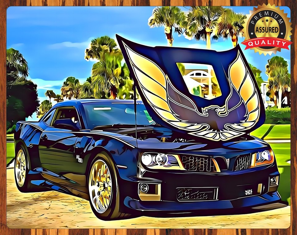 Pontiac - Trans Am - Painting - Rare - Metal Sign 11 x 14 | eBay
