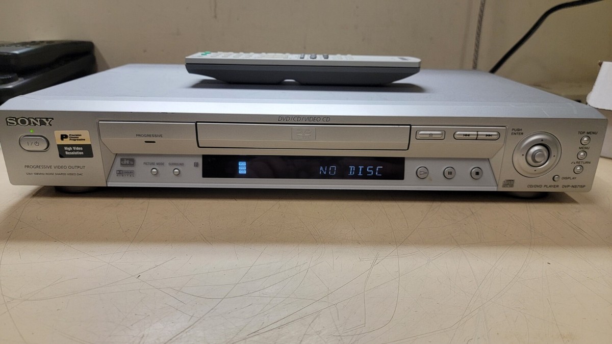 Sony DVD/CD/Video CD Player DVP-NS715P | eBay