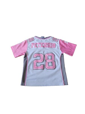 Reebok ゲームシャツ NFL バイキングス PETERSON 28番 XL 2008-11 Minnesota Vikings Peterson #28 Reebok Replica Home