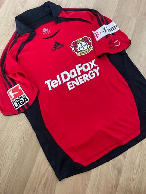 Bayer 04 Leverkusen Adidas home jersey Stefan Kiebling 2007