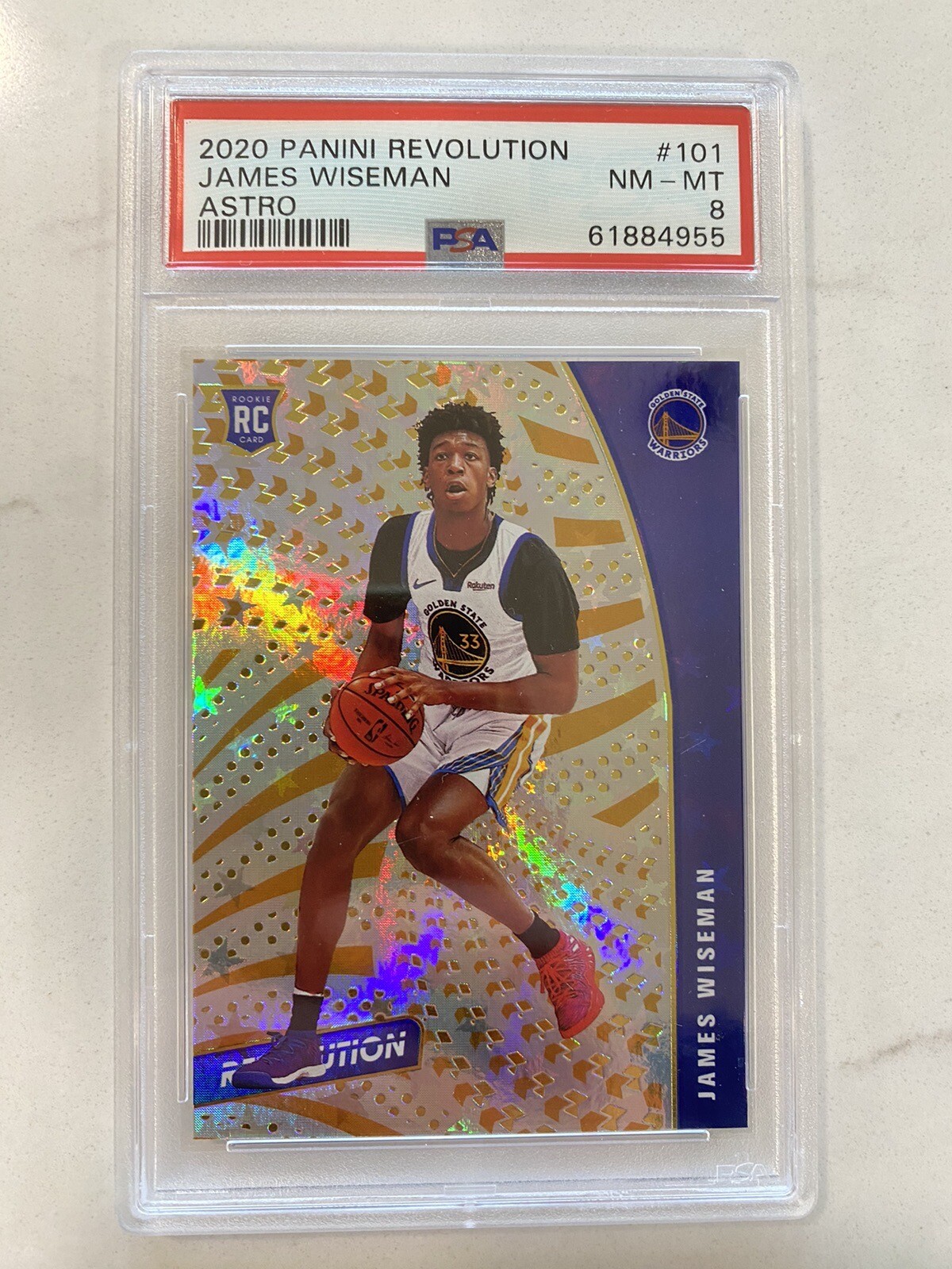 2020 Panini Revolution James Wiseman Astro #101 PSA 10 Gem Mint