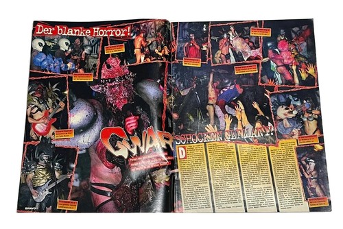 Vintage Bravo German Music Magazine FEB 1996,Gwar,Green Day,AJ McLean,Joey Kelly - Imagen 9 de 12