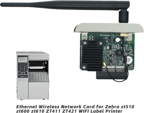 Network Card for Zebra ZT510 ZT600 ZT610 ZT411 ZT421 ZT210 Ethernet Print Server - Picture 38 of 43