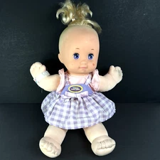 Vintage 1989 Magic Nursery Baby Doll with Dress and Wristband