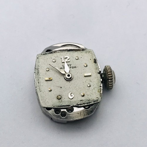 Mouvement De Montre Mécanique Vintage Hamilton 757 - Pour Pièces Ou Réparation