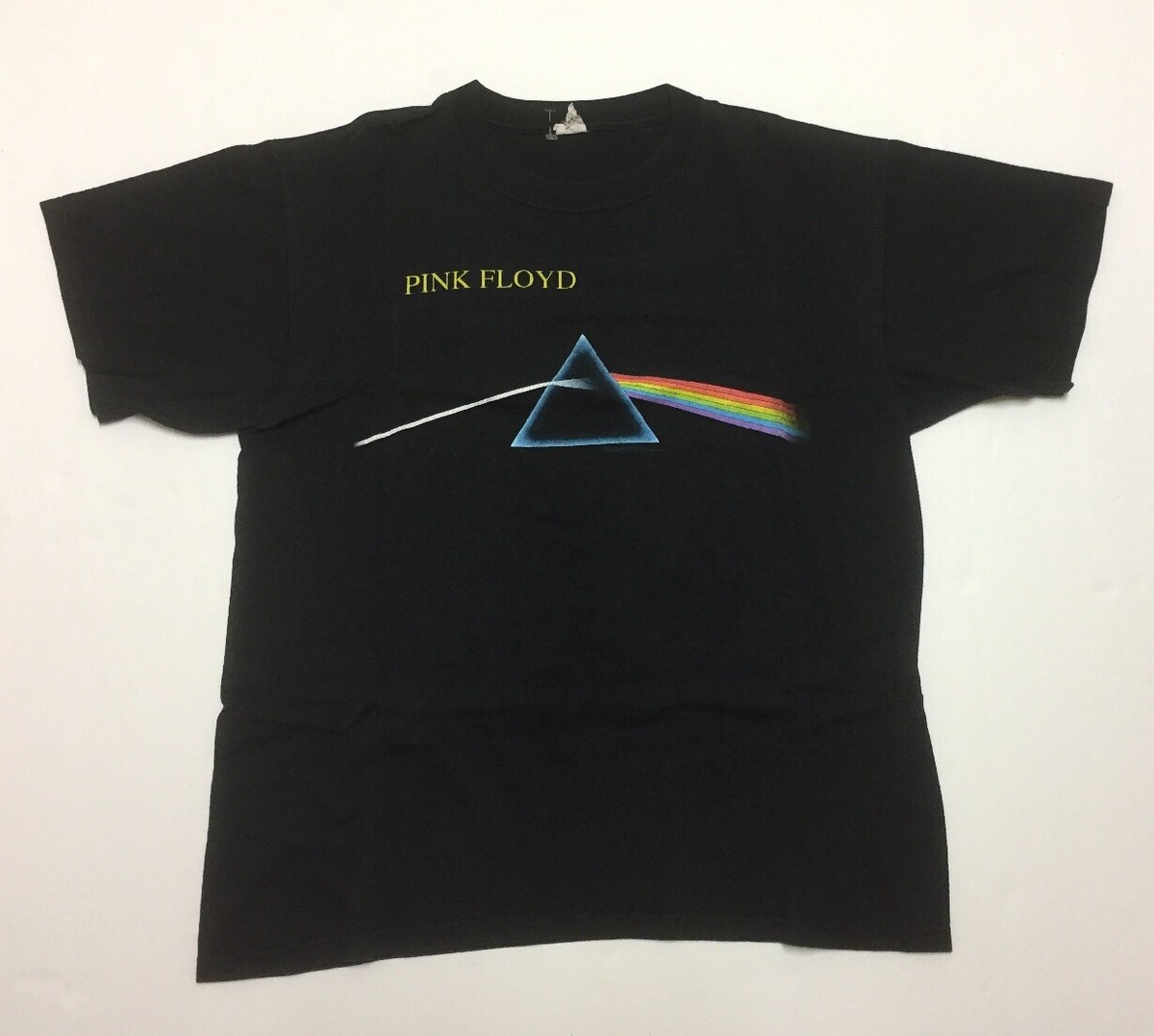 Vintage Pink Floyd T Shirt Size L The Dark Side Of The Moon Rare 