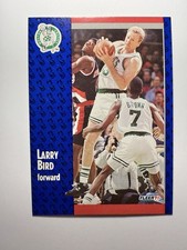 1991-92 Fleer Larry Bird #8 - Boston Celtics HOF